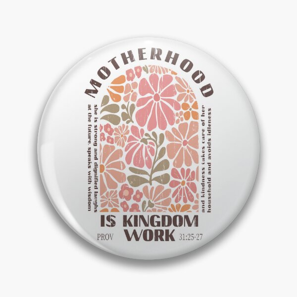 Item preview, Motherhood is Kingdom Work designed and sold by studionelloe.