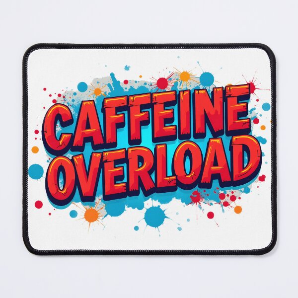 Item preview, Caffeine Overload Funny T-shirt Gifts designed and sold by BDLdesigns.