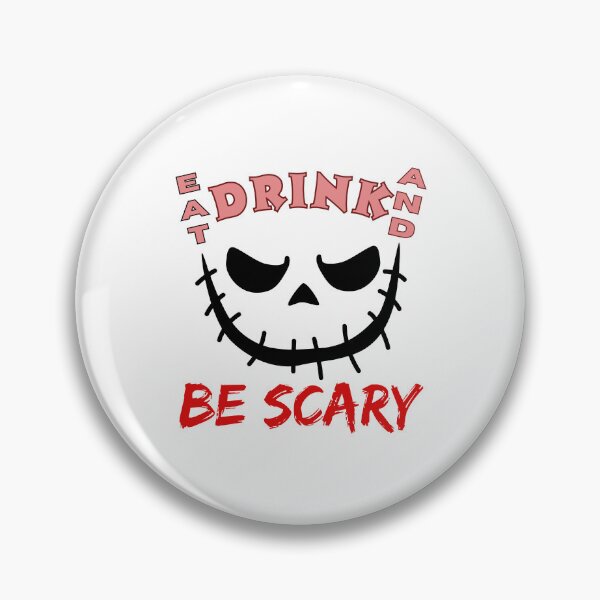 Item preview, Eat Drink and Be Scary Halloween Design designed and sold by caFUNated.