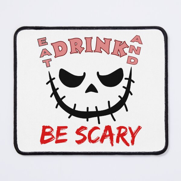 Item preview, Eat Drink and Be Scary Halloween Design designed and sold by caFUNated.