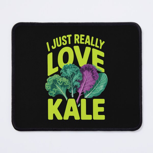 Item preview, I Just Really Love Kale Vegetarian Vegan Vegetable designed and sold by PunkNation-Arts.