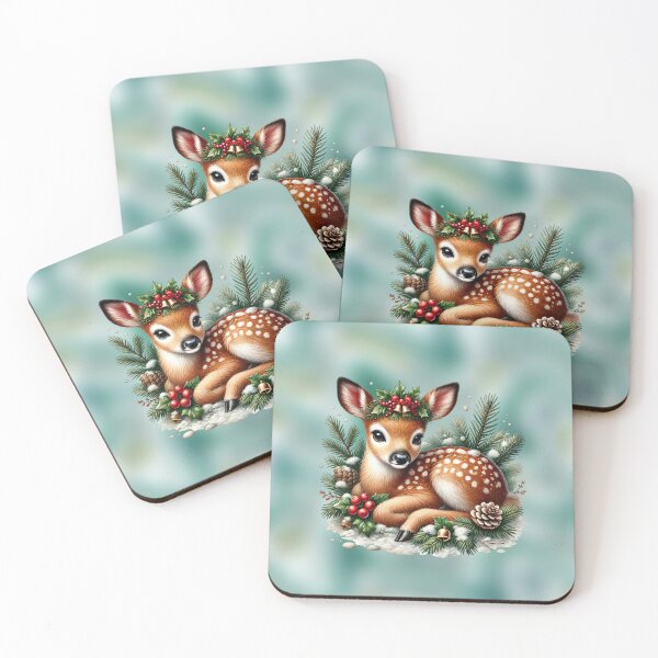 Item preview, Adorable Baby Christmas Deer  designed and sold by Eclectic Monkey.