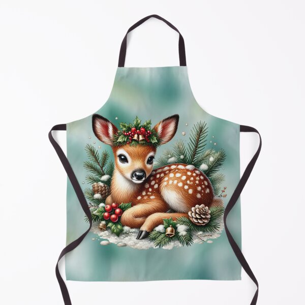 Item preview, Adorable Baby Christmas Deer  designed and sold by Eclectic Monkey.