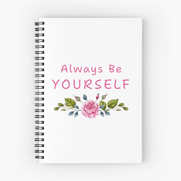 Item preview, Always Be Yourself - Bloom True In Pink Roses designed and sold by livingjoyfully.