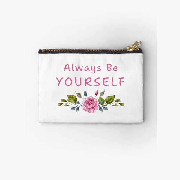 Item preview, Always Be Yourself - Bloom True In Pink Roses designed and sold by livingjoyfully.