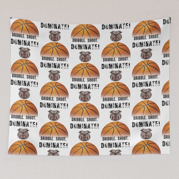 Item preview, Summer camp basketball Dribble Shoot Dominate Bulldogs designed and sold by tobinabernathy.