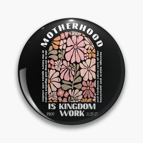 Item preview, Motherhood is Kingdom Work designed and sold by studionelloe.