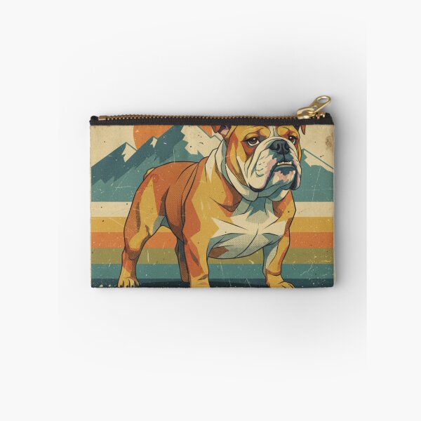 Item preview, Bulldog Montaña Aventura Cartel Vintage Ilustración designed and sold by bsbd-action.