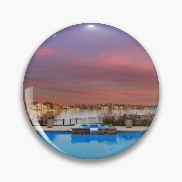 Item preview, Luxury Pool with Sunset View designed and sold by URWAstayblessed.