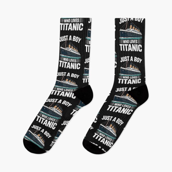 Item preview, Just a Boy Who Loves Titanic Design designed and sold by Gogetgiggles.
