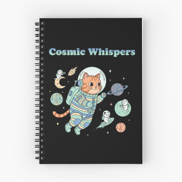 Item preview, Cosmic Whispers Cute Cat Astronaut Sticker Pack Lo-Fi Kawaii Space T-Shirt Gift designed and sold by cozy corner co. .