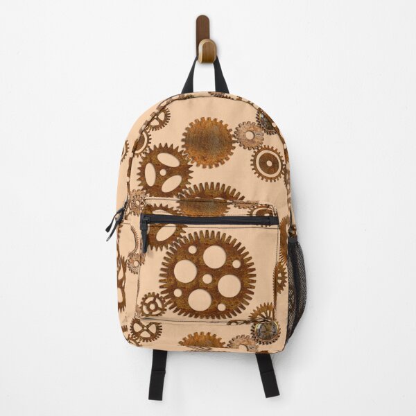 Item preview, Scattered Rusted Steampunk Gears Pattern - Vintage Clockwork & Cogs designed and sold by Gothic Fantasy.
