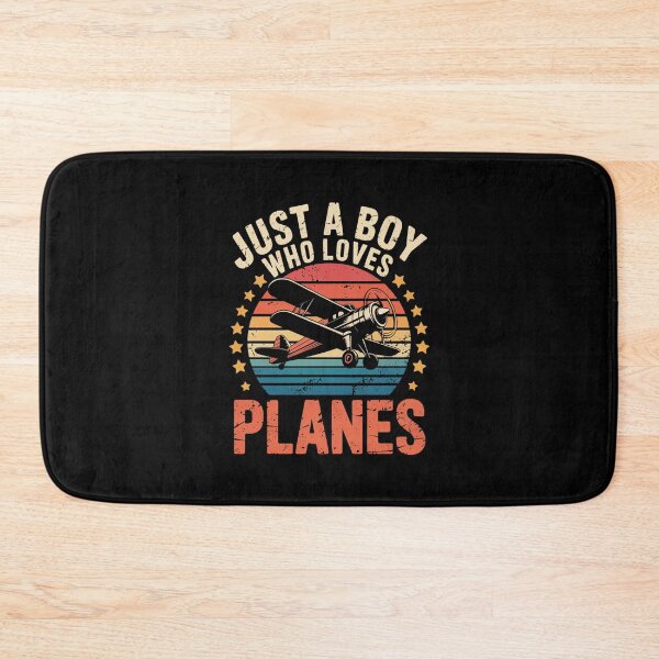 Item preview, Just a Boy Who Loves Planes Retro Design designed and sold by Gogetgiggles.