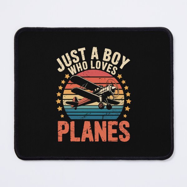 Item preview, Just a Boy Who Loves Planes Retro Design designed and sold by Gogetgiggles.