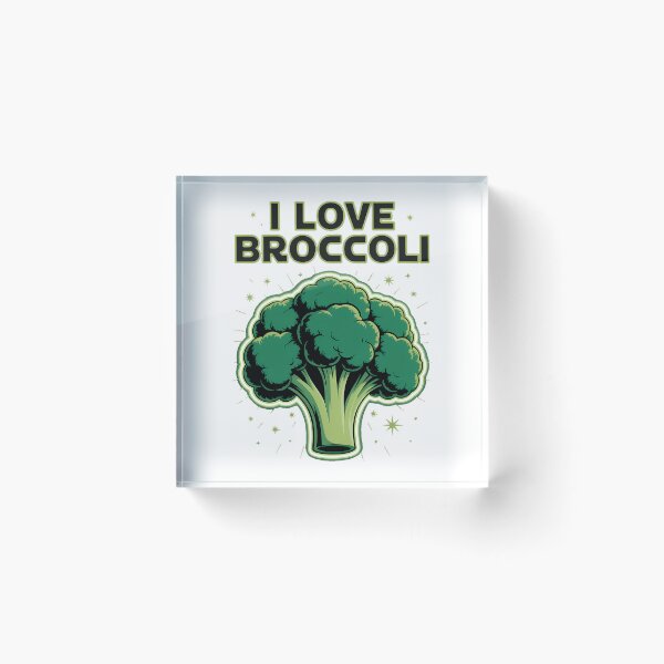 Item preview, I Love Broccoli designed and sold by PunkNation-Arts.