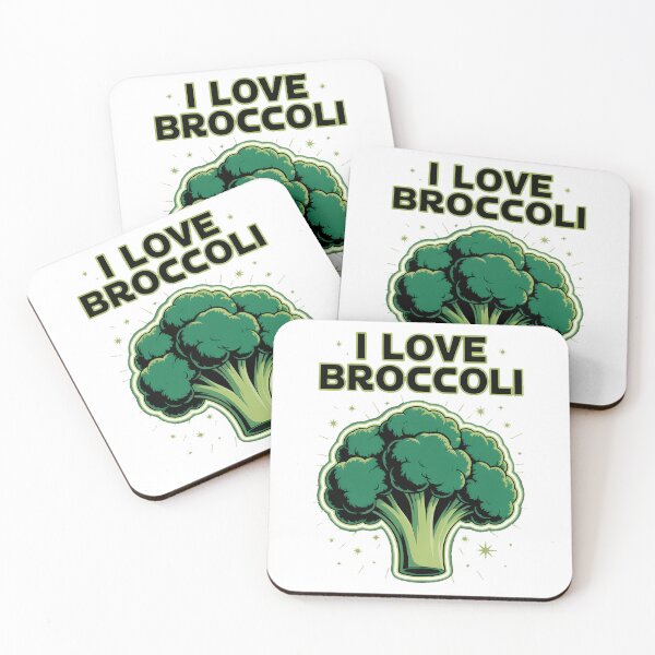 Item preview, I Love Broccoli designed and sold by PunkNation-Arts.