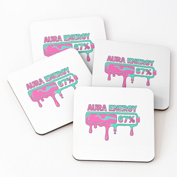 Item preview, 67 Aura Energy Power Battery Cream Drips designed and sold by ModdiesColors.