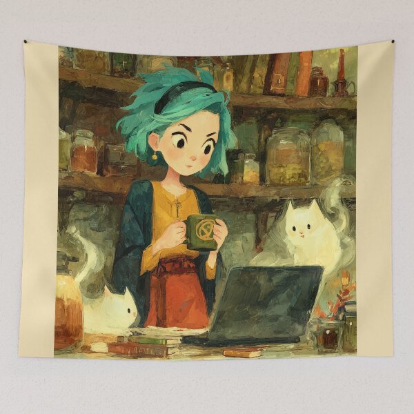 Item preview, The Alchemist’s Latte designed and sold by ArgentoArt.
