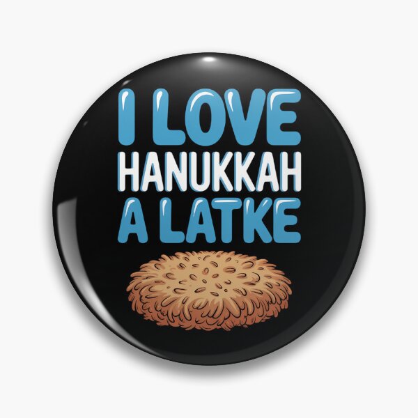 Item preview, I Love Hanukkah A Latke designed and sold by PunkNation-Arts.