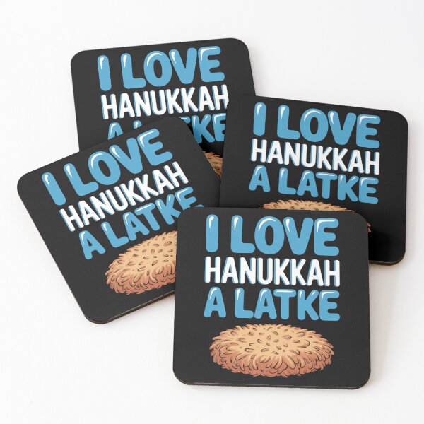 Item preview, I Love Hanukkah A Latke designed and sold by PunkNation-Arts.
