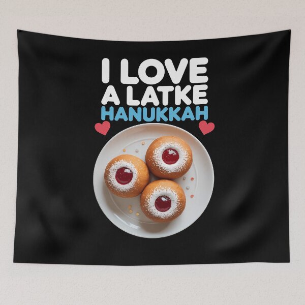 Item preview, I Love Hanukkah A Lot Latke Festival Of Lights Hanukkah designed and sold by PunkNation-Arts.