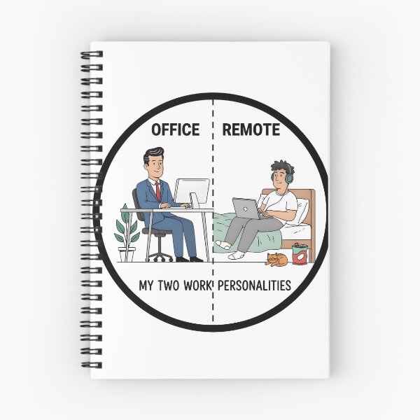 Item preview, office vs remote chill designed and sold by kegosu.