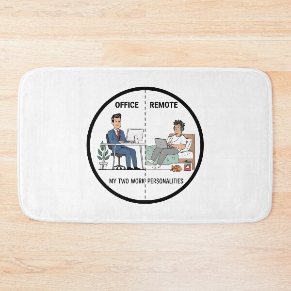 Item preview, office vs remote chill designed and sold by kegosu.