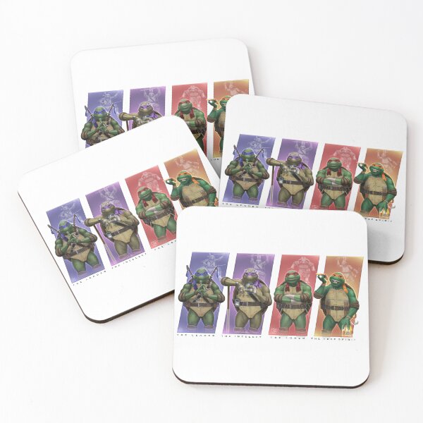 Item preview, TMNT Profiles WHITE designed and sold by SkimmyTelly.