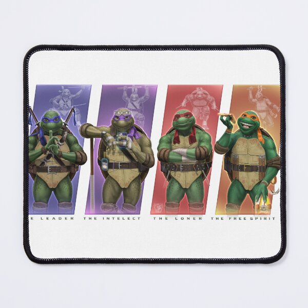 Item preview, TMNT Profiles WHITE designed and sold by SkimmyTelly.