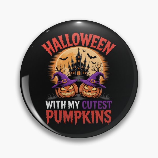 Item preview, Halloween With My Cutest Pumpkins Horror Carved Pumpkins  designed and sold by JenniferRudol.