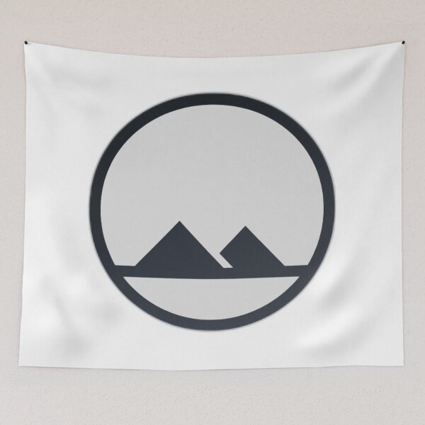 Item preview, Minimalist Pyramids Circle designed and sold by MRMDesign90.