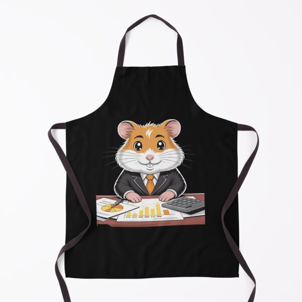Item preview, Hamster Cute Holding Pen Writing Animal designed and sold by JenniferRudol.