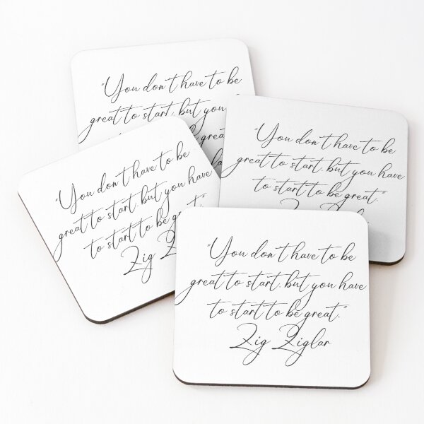 Item preview,  Zig Ziglar Quotes designed and sold by 4ever-Undaunted.