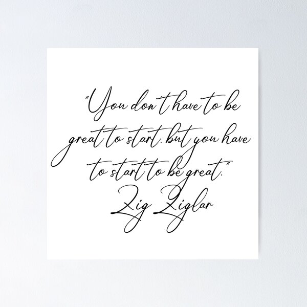 Item preview,  Zig Ziglar Quotes designed and sold by 4ever-Undaunted.