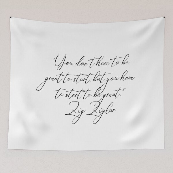 Item preview,  Zig Ziglar Quotes designed and sold by 4ever-Undaunted.