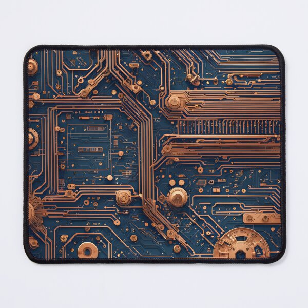 Item preview, Circuit Board Pattern Steampunk designed and sold by veryarticulated.