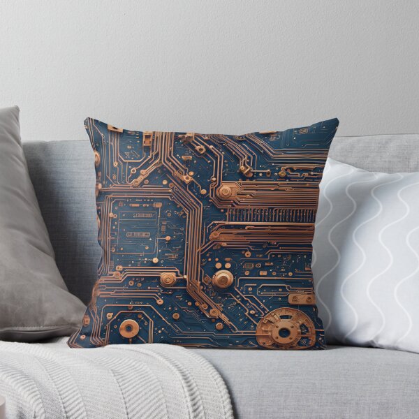 Item preview, Circuit Board Pattern Steampunk designed and sold by veryarticulated.