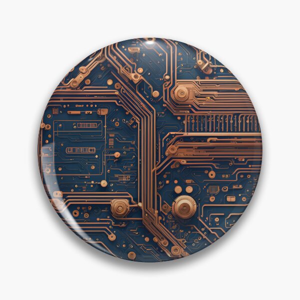 Item preview, Circuit Board Pattern Steampunk designed and sold by veryarticulated.