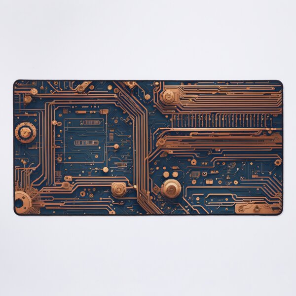 Item preview, Circuit Board Pattern Steampunk designed and sold by veryarticulated.