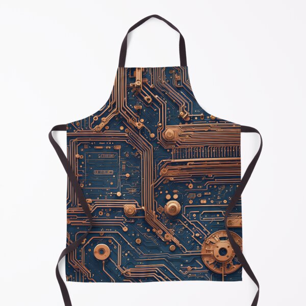 Item preview, Circuit Board Pattern Steampunk designed and sold by veryarticulated.