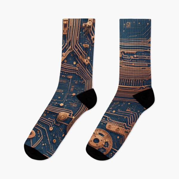Item preview, Circuit Board Pattern Steampunk designed and sold by veryarticulated.
