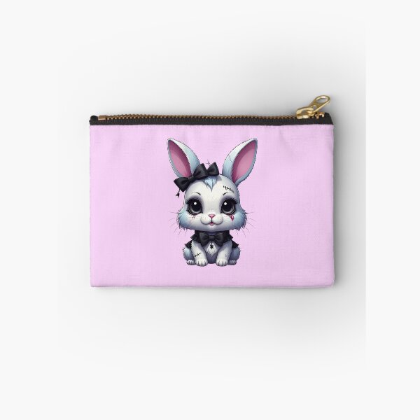Item preview, Stitched Goth Bunny with Black Bow Tie and Collar designed and sold by AOG-DESIGNS.