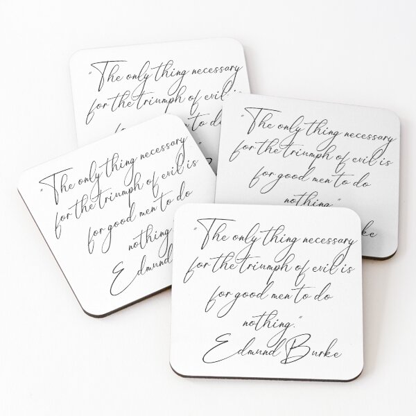 Item preview,  Edmund Burke Quotes designed and sold by 4ever-Undaunted.