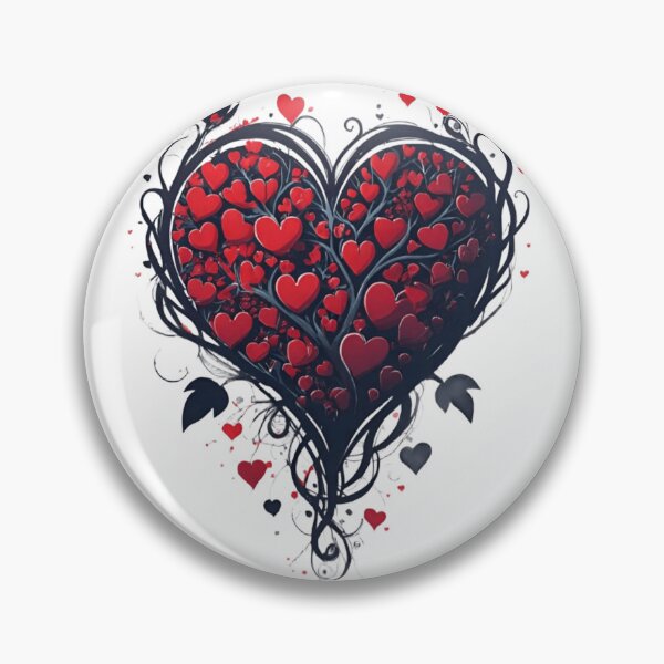 Item preview,  Árbol del Amor y Corazones Infinitos: Diseño Romántico Gótico designed and sold by norachiang.