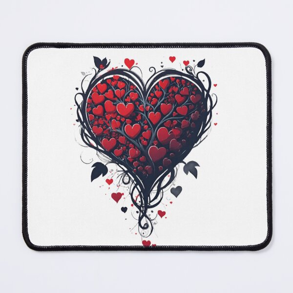 Item preview, Árbol del Amor y Corazones Infinitos: Diseño Romántico Gótico designed and sold by norachiang.