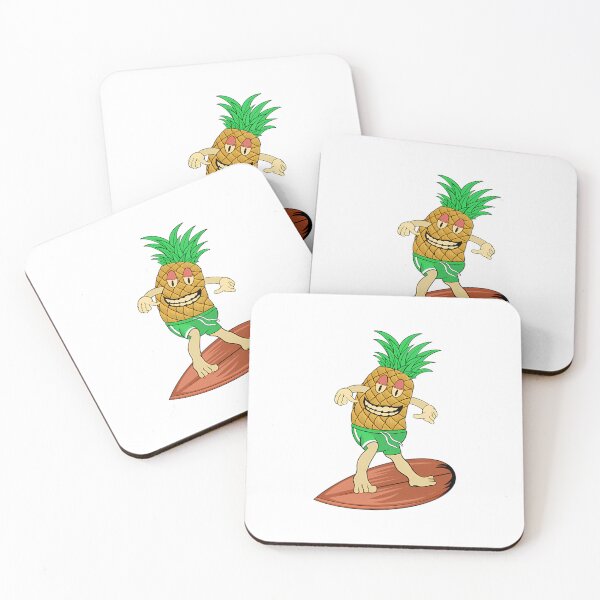 Item preview, Surfing Pineapple – Tropical Vibes Only designed and sold by BusanBlueCZ.