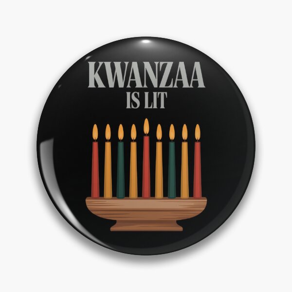 Item preview, Kwanzaa Is Lit Holiday designed and sold by PunkNation-Arts.