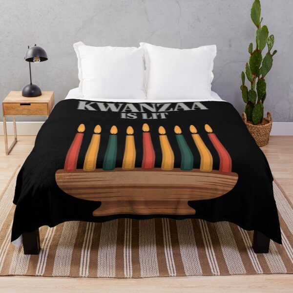 Item preview, Kwanzaa Is Lit Holiday designed and sold by PunkNation-Arts.