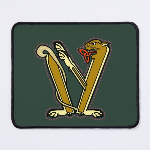 Item preview, Roaring Lioness Medieval Letter V designed and sold by Donnahuntriss.