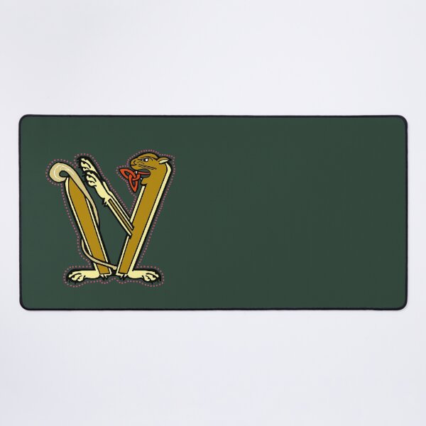 Item preview, Roaring Lioness Medieval Letter V designed and sold by Donnahuntriss.